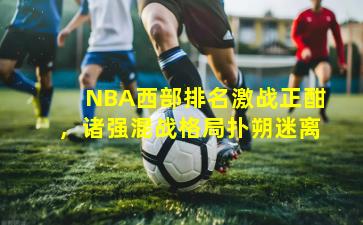 NBA西部排名激战正酣，诸强混战格局扑朔迷离