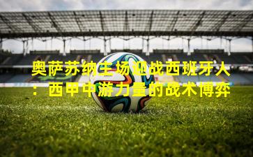 奥萨苏纳主场迎战西班牙人:西甲中游力量的战术博弈